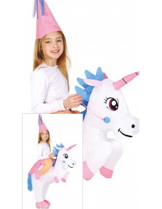 DISFRAZ UNICORNIO INCHABLE...