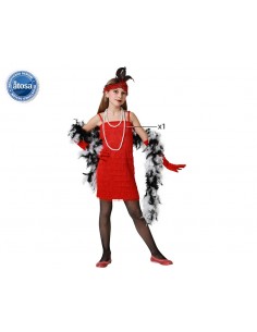 DISFRAZ CHARLESTON FLECOS...