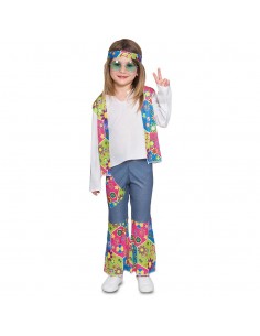 DISFRAZ HIPPIE NIÑA BEBE Fyasa
