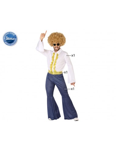 DISFRAZ  CHICO DISCO BLANCO Atosa