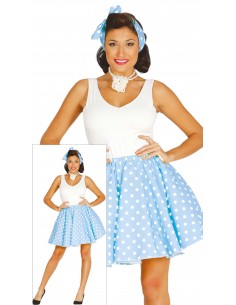 DISFRAZ SET PIN UP AZUL...