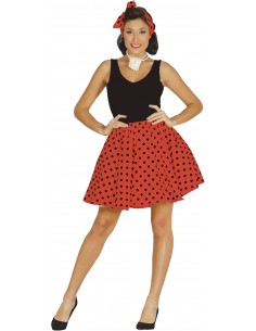 DISFRAZ SET PIN UP ROJO Guirca 2