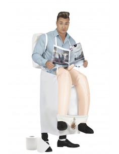 DISFRAZ TOILET ADULTOS Guirca 2