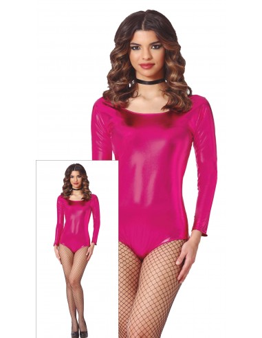 DISFRAZ MAILLOT BODY METAL. M/ LARGA...