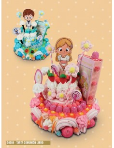 TARTA COMUNIÓN LIBRO