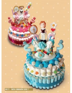 TARTA COMUNIÓN SERIE 7