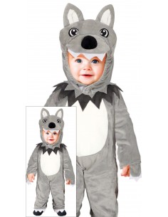 DISFRAZ PEQUEÑO LOBO BEBE