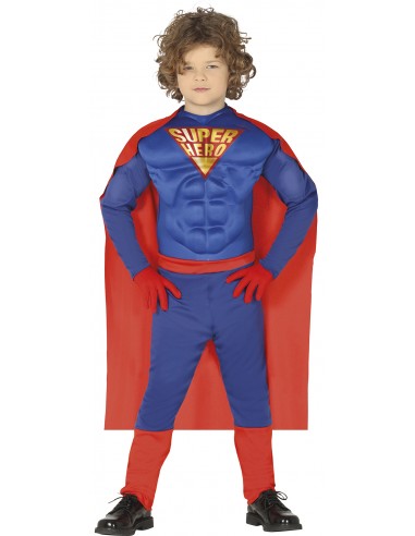 DISFRAZ SUPERHEROE MUSCULOSO INFANTIL...