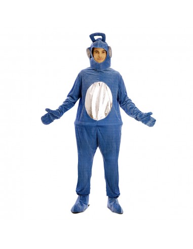 DISFRAZ ALIEN AZUL TABIS ADULTO