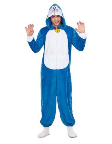 DISFRAZ DORAEMON JUMPSUIT ADULTO  Mom