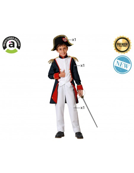 DISFRAZ NAPOLEON CASACA INFANTIL
