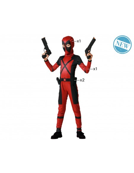DISFRAZ ANTIHEROE DEADPOOL INFANTIL