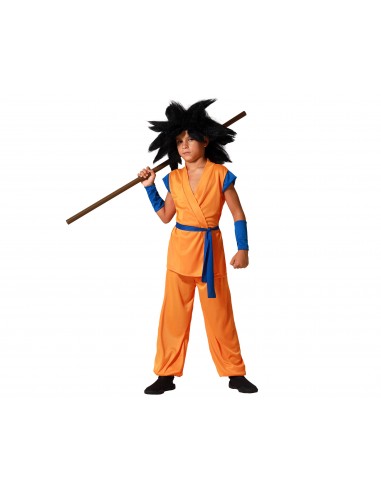 DISFRAZ KARATE NARANJA GOKU INFANTIL