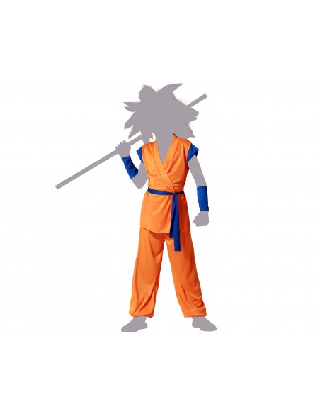 DISFRAZ KARATE NARANJA GOKU INFANTIL