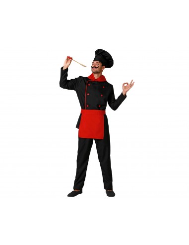 DISFRAZ COCINERO NEGRO  