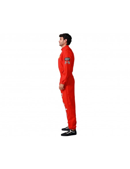 DISFRAZ PILOTO F1 ROJO  