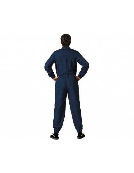 DISFRAZ PILOTO F1 AZUL  