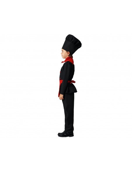 DISFRAZ COCINERO NEGRO INFANTIL
