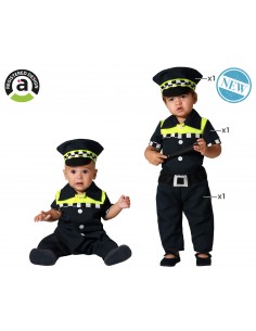 DISFRAZ POLICIA MUNICIPAL BEBES  2