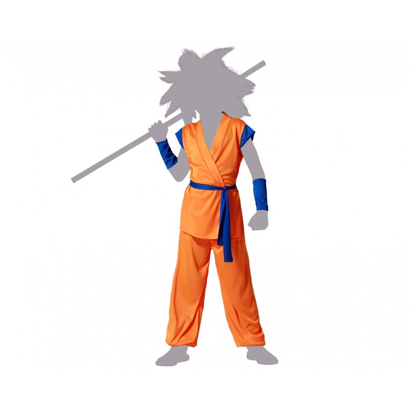 DISFRAZ KARATE NARANJA GOKU INFANTIL DISFRAZ KARATE NARANJA GOKU INFANTIL