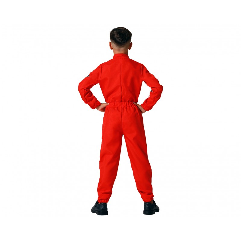 DISFRAZ PILOTO F1 ROJO INFANTIL DISFRAZ PILOTO F1 ROJO INFANTIL