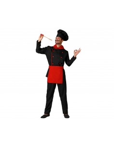 DISFRAZ COCINERO NEGRO