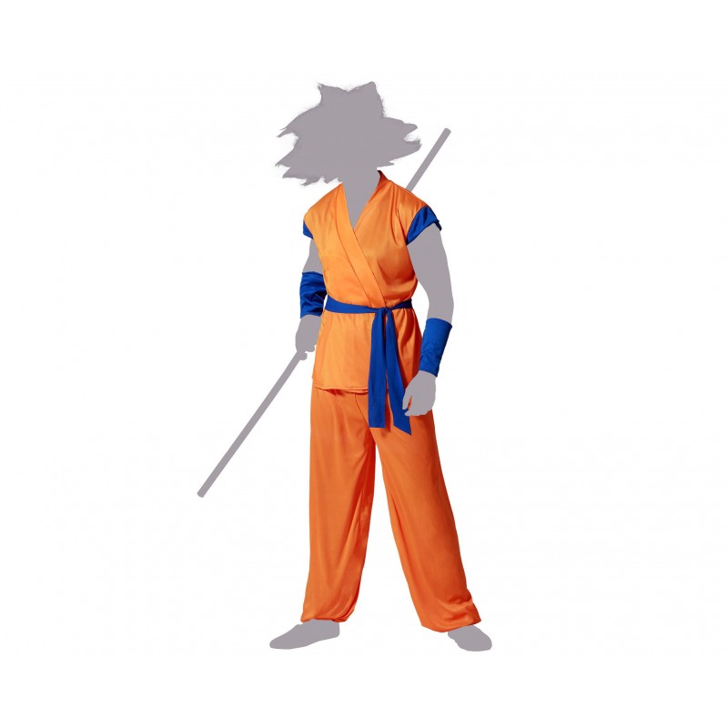 DISFRAZ KARATE NARANJA GOKU   DISFRAZ KARATE NARANJA GOKU