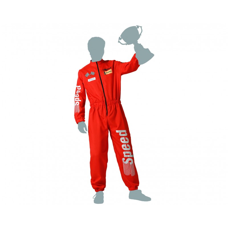 DISFRAZ PILOTO F1 ROJO   DISFRAZ PILOTO F1 ROJO