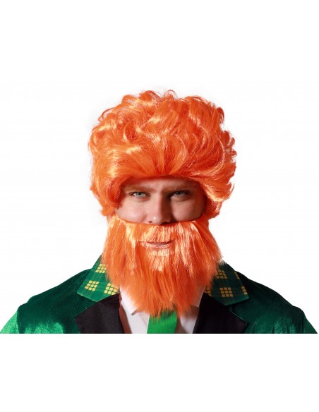 PELUCA Y BARBA NARANJA 120G