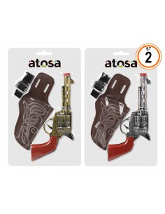 PISTOLAS OESTE 22CM 2