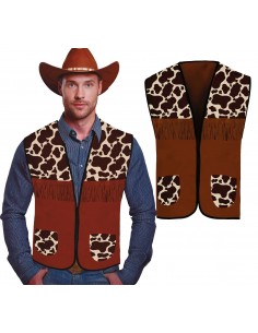 DISFRAZ CHALECO COWBOY, AD.T. M