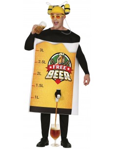 DISFRAZ CERVECERO CON GRIFO, ADULTOS  2