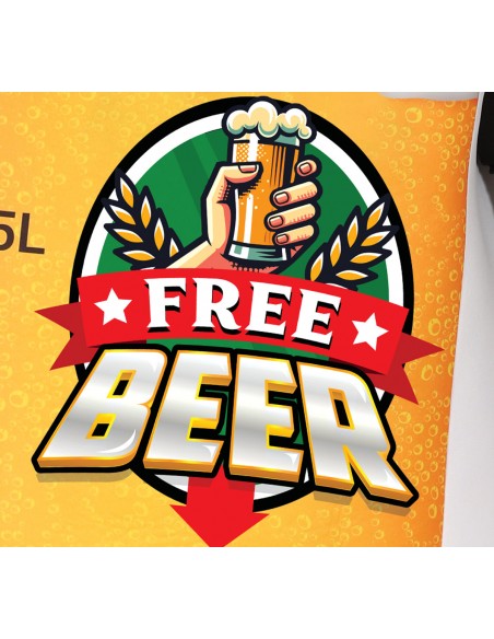 DISFRAZ CERVECERO CON GRIFO, ADULTOS  DISFRAZ CERVECERO CON GRIFO, ADULTOS
