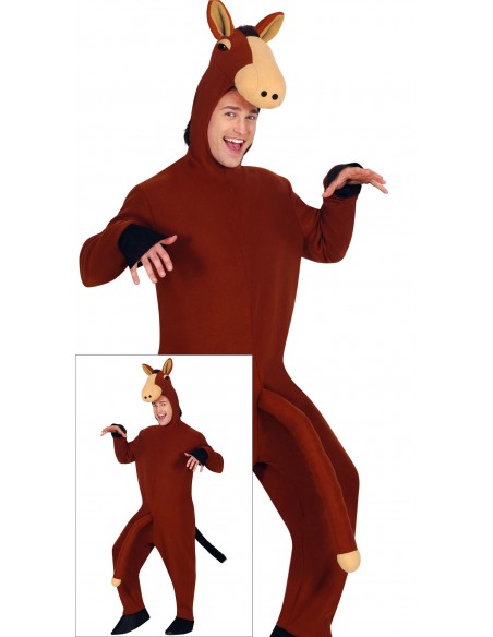 DISFRAZ CABALLO LOCO CALIENTE, ADULTOS DISFRAZ CABALLO LOCO CALIENTE, ADULTOS