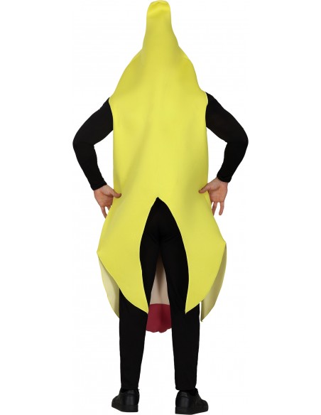 DISFRAZ PLATANO Y BANANA, ADULTOS 