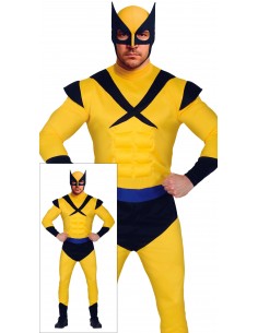DISFRAZ LOBO AMARILLO, ADULTOS