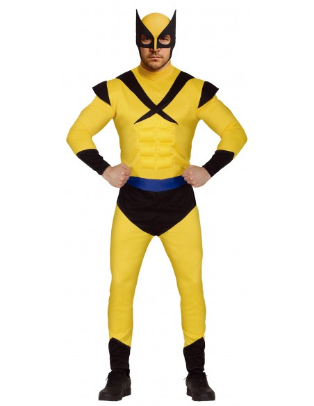 DISFRAZ LOBO AMARILLO, ADULTOS