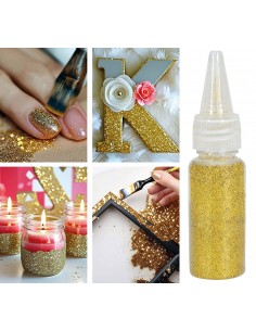 PURPURINA GLITTER BIODEGRADABLE DE 10 GR ORO