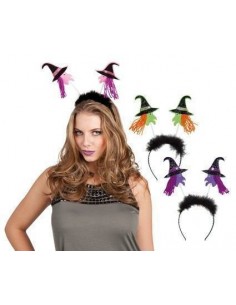 DIADEMA BRUJA 3 COLORES SURTIDOS