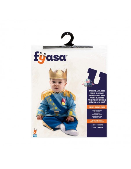 DISFRAZ PRINCIPE AZUL BEBE