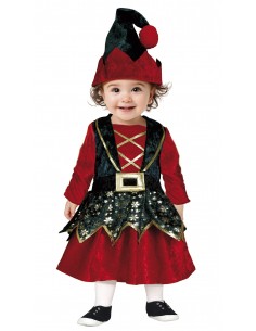 DISFRAZ ELFO FALDA BEBE 2