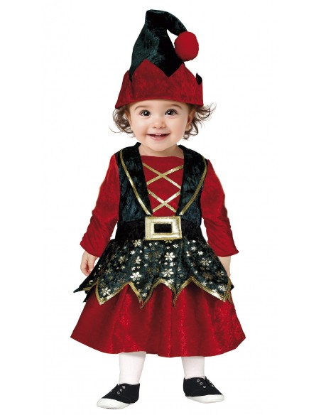 DISFRAZ ELFO FALDA BEBE