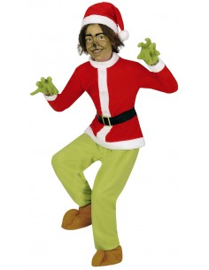 DISFRAZ GRINCH GRUÑON AMARGADO 2