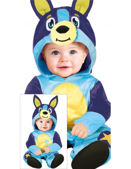 DISFRAZ PERRITO AZUL BLUEY