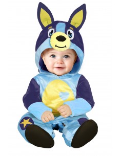 DISFRAZ PERRITO AZUL BLUEY 2