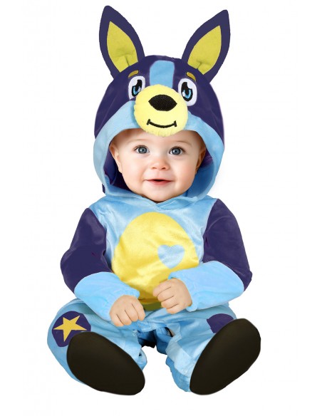 DISFRAZ PERRITO AZUL BLUEY