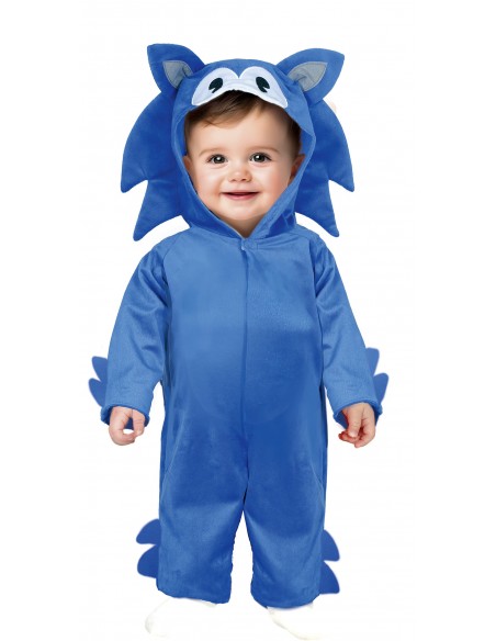 DISFRAZ ERIZO SONICO BEBE