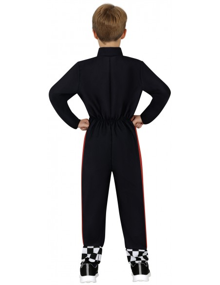 DISFRAZ PILOTO DE CARRERAS FORMULA 1 AZUL