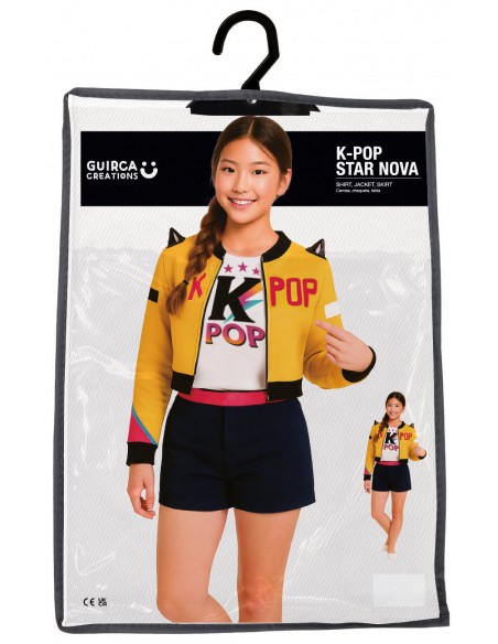 DISFRAZ K-POP RUMI AMARILLO