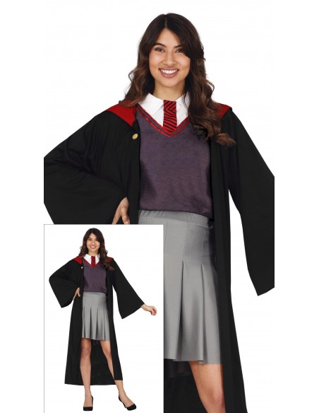 DISFRAZ ESTUDIANTE DE MAGIA HARRY HERMIONE